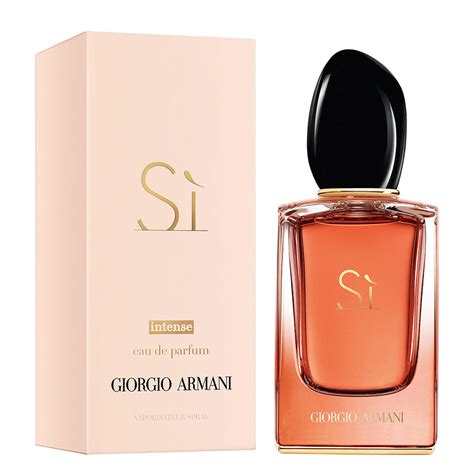 armani si intense for women.